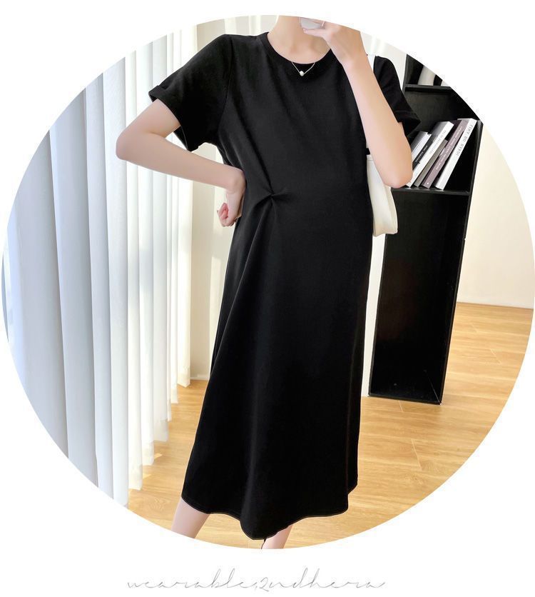 Pregnant Women Dress Summer Clothes Mid-length Skirt